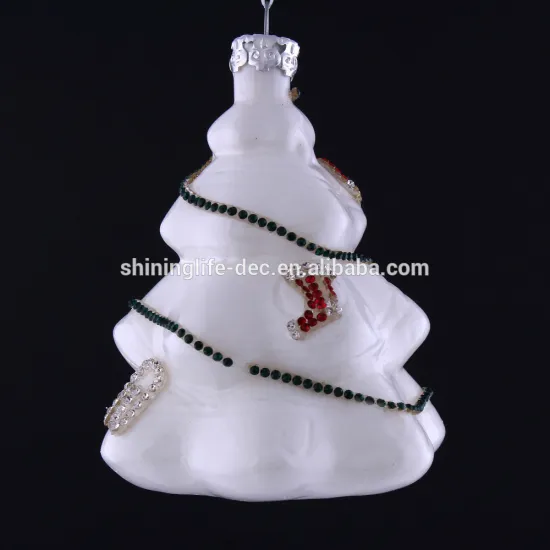 New Design Christmas tree Decoration Xmas glass hangers