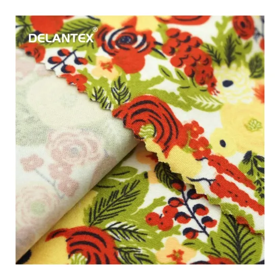 Factory Direct 150GSM-200GSM Brushed Jersey Knitted Spandex DTY Brush Print Fabric Manufacturer
