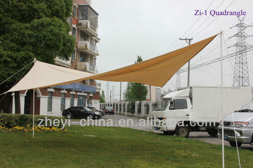 4*4 Square awning camping