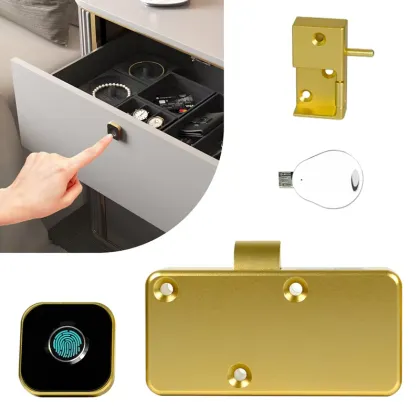 Smart keyless Fingerprint Electronic cabinet Lock For Drawer