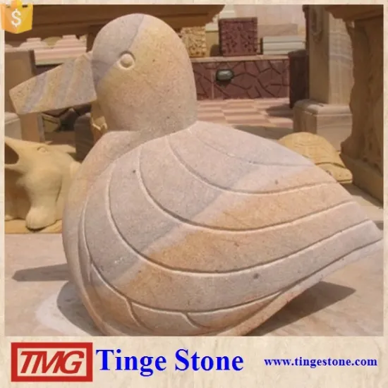 Chinese Cheap Yellow Sandstone Sculptures