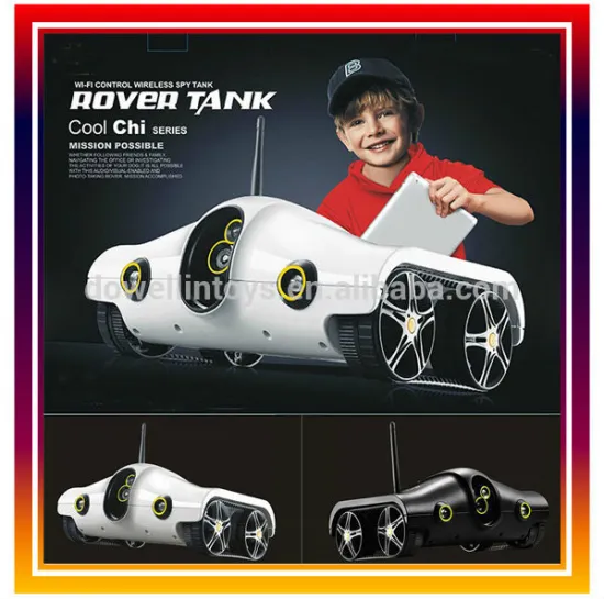 Wifi Tank App Controlled Wireless Spy Tank WIFI Control By iPhone iPad iTouch Real-Time Video
