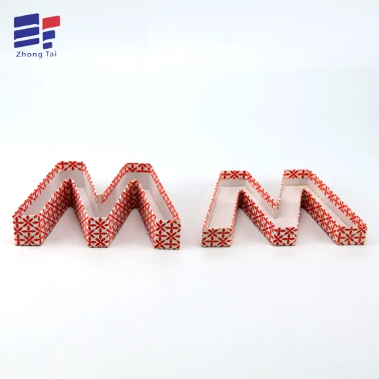 Custom design Recycled paper irregular gift box