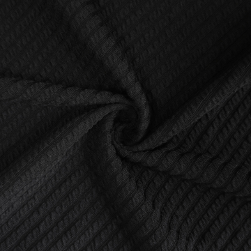 Tiga de jacquard de poliéster de 250gsm de 250GSM para mujeres pantalones para mujeres