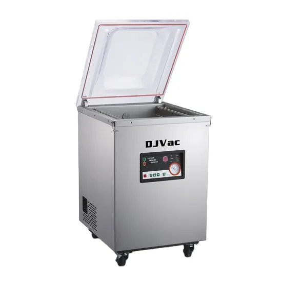 Floor Type Double Sealing Strips Vacuum Pack Machine