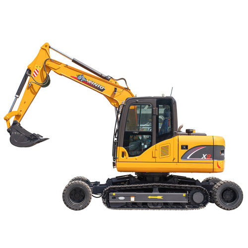 Precio de la excavadora Excavator grande X9 Rastador de ruedas Excavador retroexcavadora