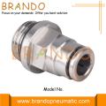 Male Threaded Straight Brass Pneumatic Air Hose Fittings