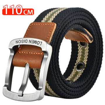 Fashionable Canvas Belt for Men and Women - Casual Cargo Pants Buckle Belt
