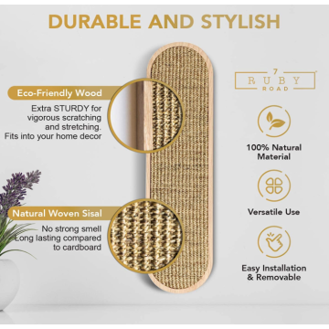 Durable Sisal Board Scratcher for Kitty