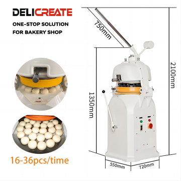 Commercial Dough Rounder Machine - High Productivity 30pcs Dough Ball Making Equipment