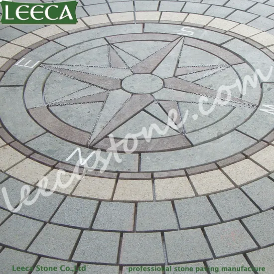 Compass paving stone customized york paving stone