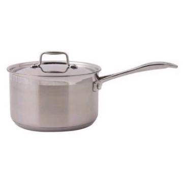 Stainless steel sauce pans with compound bottom