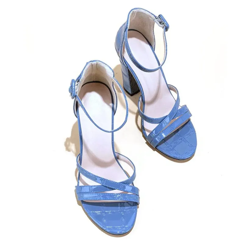 Chunky Square Heel Evening Shoes