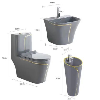 Modern Design Factory Ceramic Siphon Toilet