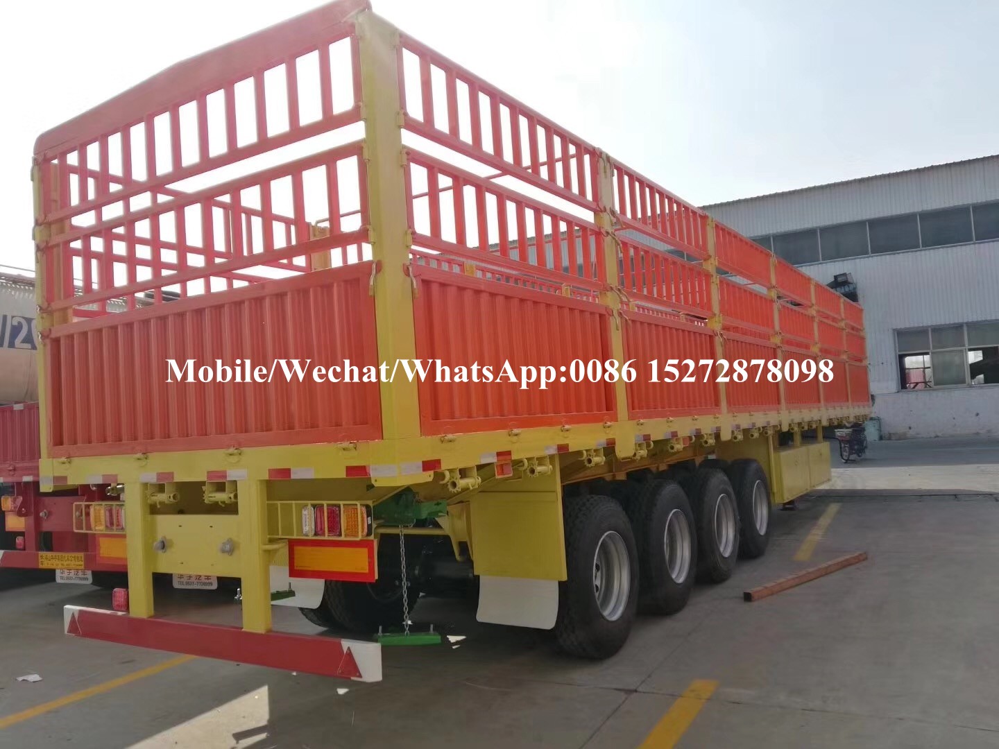 4 axles cargo trailer (2)