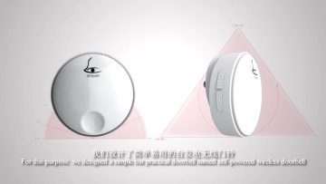 Linbell G2 doorbell parts waterproof wireless door bell transmitter
