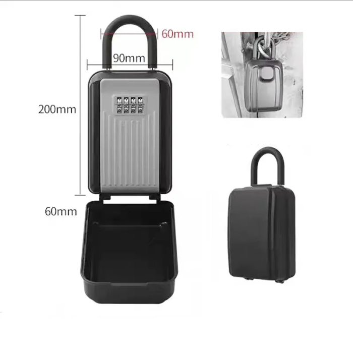 Ключевая коробка с сплава цинкового сплава для открытого водонепроницаемости