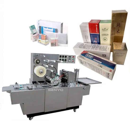 Automatic Cigarette Box Cellophane Wrapping Machine