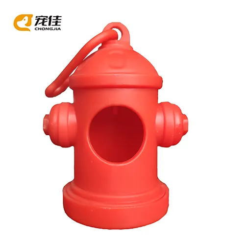 Fire Hydrant Shaped Dog Poop Bags Dispenser, High Quality Fire Hydrant