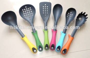 2015 6 pcs new colorful easy to clean products kitchen cookware equipments HS1277A as seen tv from alibaba website