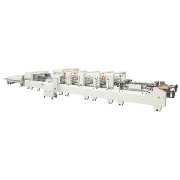 Maoyuan HS-1150FSC 1250FSC 1350FSC Grouping Type 4&6 Corner Folder Gluer with Crash Lock Bottom