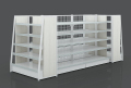 Aangepaste Supermarkt Steel Houten Display Planken