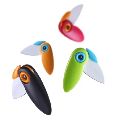 Creative And Colorful Knife Bird Shaped