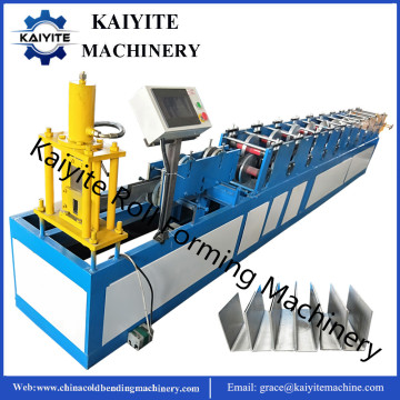 U Channel Garage Door Guide Rail Forming Machine