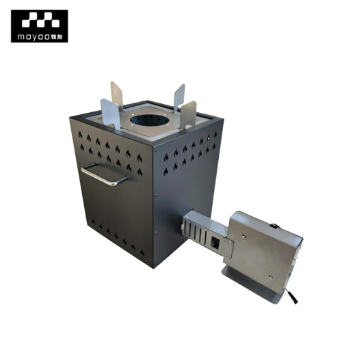 Fogão de cozinha externo de alta eficiência com soprador de ar