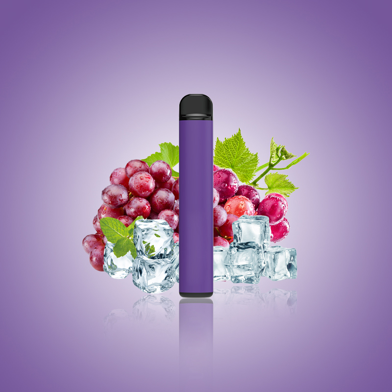 Sabores de frutas mais populares vape 600puffs descartáveis