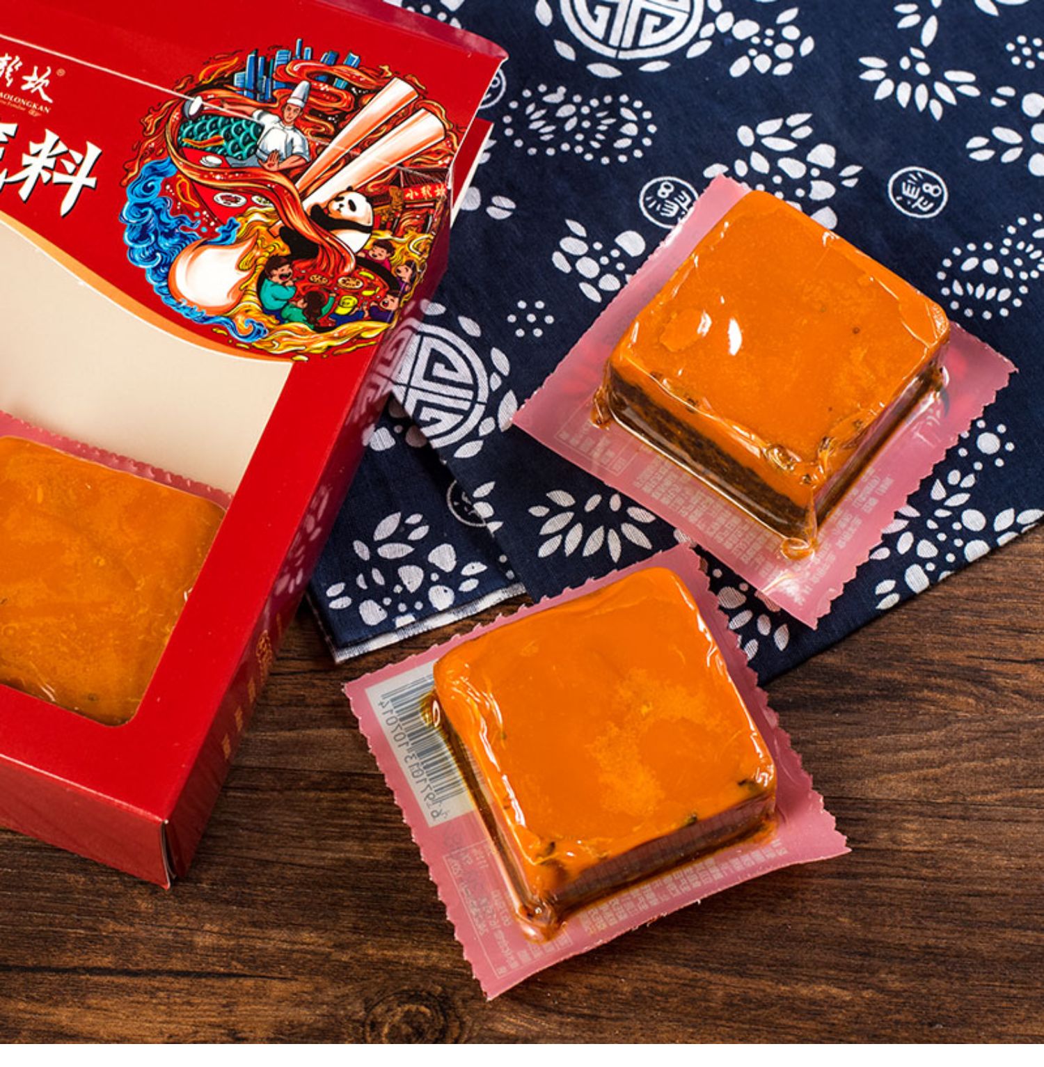 Großhandel würzige Butter Chili Hot Pot Probimente