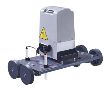 Automatic retractable gate opener