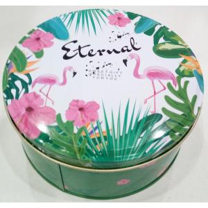 Round Chocolate Tin Box