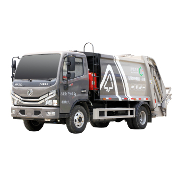 Çin Dongfeng D6 4x2 Yuchai 140 HP motorlu ve 6 metreküp kapasiteli sıkıştırılmış çöp kamyonu: Fabrika Doğrudan Satışları