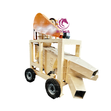 BTMA Portable New Type PE 150X250 Mobile Jaw Crusher with Vibrating Screen On Sale