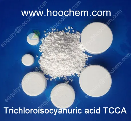 90% Trichloroisocyanuric acid TCCA granular tablet, highly effective disinfectant ,TCCA,