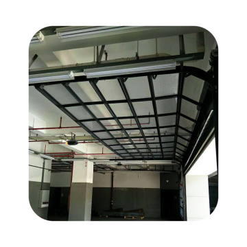 Modern Transparent Garage Doors: Automatic, Electric, and Made of Clear Glass