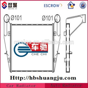 Tractor intercooler