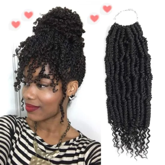 MYZYR 2021 Factory Wholesale 12Inch Short Bomb Twist Crochet Hair Extensions Spring Twist Synthetic Braiding girls Hair