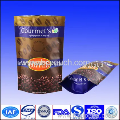 Doypack Plastic Laminated Aluminum Foil Bags 