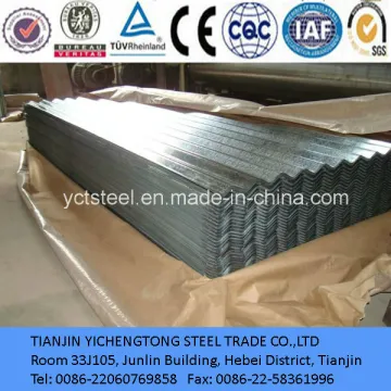 Corrugated Galvanized Steel Plate/Sheet Made in China
