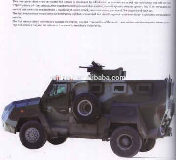armored vehicle for special purpose