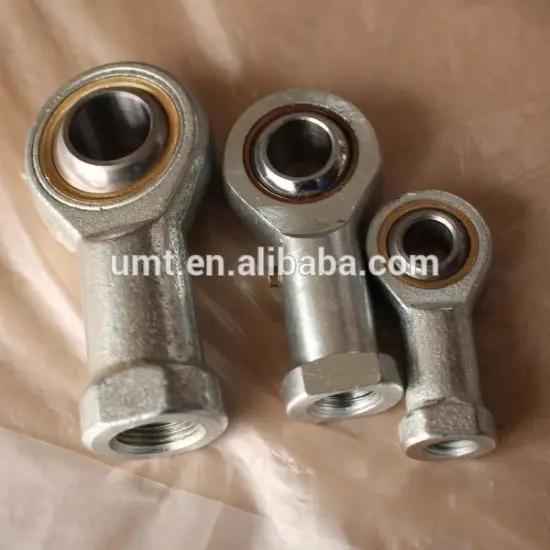 polished Universal Joint Cross Bearings pos14 pos12 male thread ball joint rod end bearing pos10ers