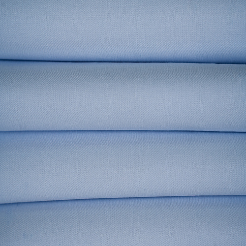 Poplin de tela de la camisa de mezcla de algodón
