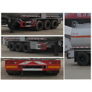 10.5m Tri-axle Flammable Liquid Transport Tank Semi-trailer