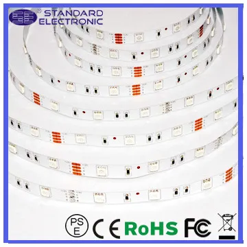 White Epoxy Resin 5050 SMD LED Strip Lights