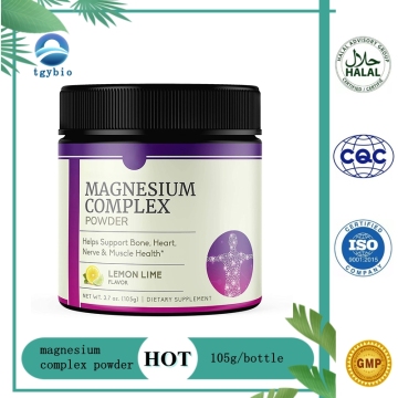 Lemon-Lime Flavor Magnesium Citrate Powder High Absorption Magnesium Supplement Powder
