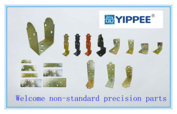 CNC precision hardware fitting machined electronic parts Square tube connectors