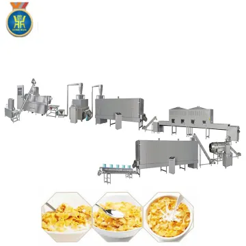 Automatic Bulk corn flakes breakfast cereals production line