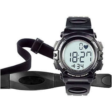 Heart Rate Monitor Sports Watch for Fitness, CE Certified, RoHS Directive-compliant